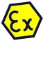 EX Zeichen 62x58 mit Weissdarunter
